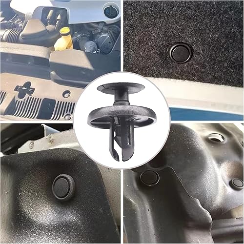 Miniatura 5 de 50 clips de retención tipo empujador para debajo de la cubierta, clips de protección contra salpicaduras 90467-07201 de repuesto, posicionador de