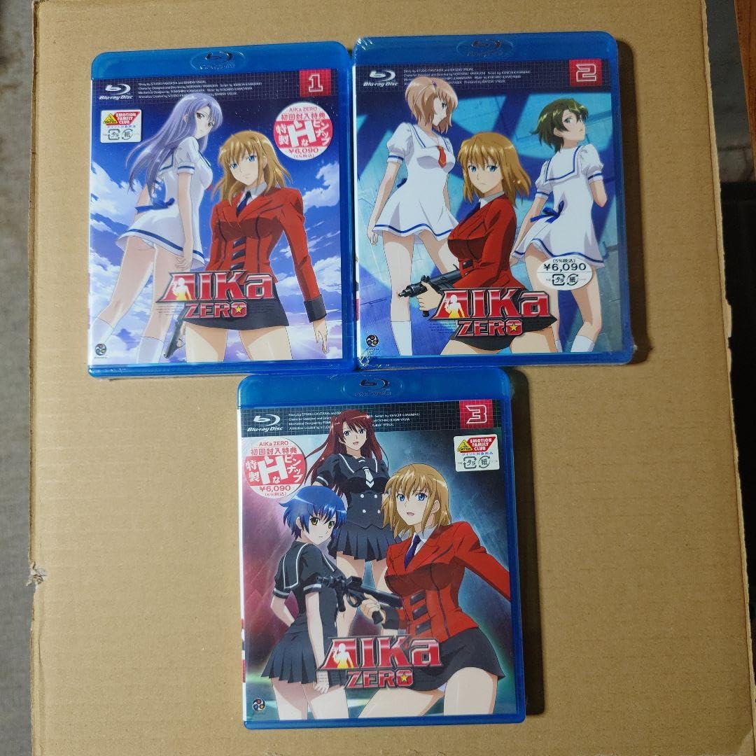 Amazon.co.jp: AIKa ZERO 3 Volume Blu-ray Disc : Toys & Games