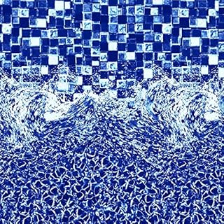 Pool Liner for Above Ground - Overlap HD Patterns Round, Oval - 15', 18', 21', 24', 27', 28', 30', 33', 12'x24', 15'x24', 15'x25', 15'x30', 16'x32', 18'x33', 21'x41' (24' Round, Glimmerglass)