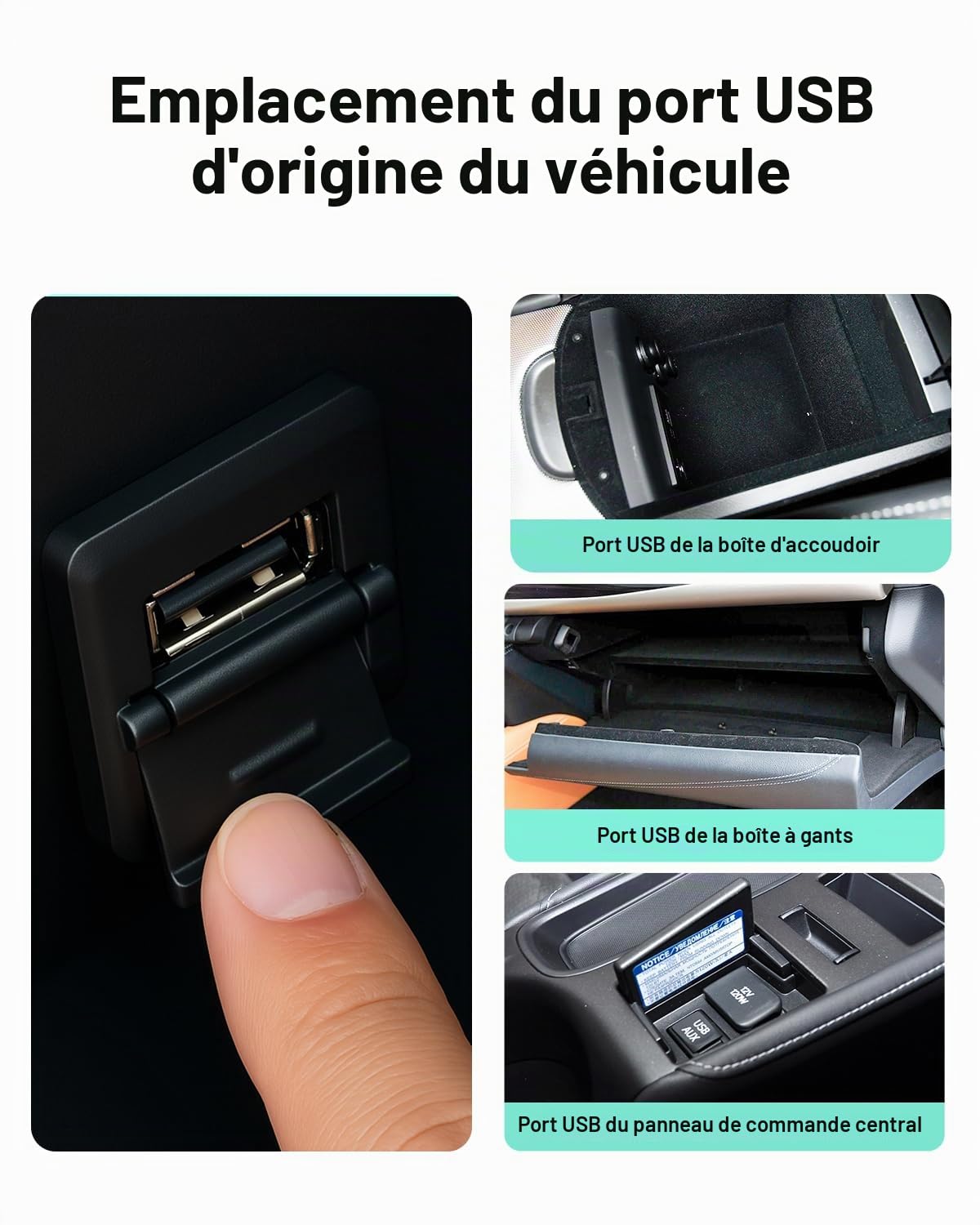 Adaptateur Bluetooth Voiture USB pour iPod Music Source