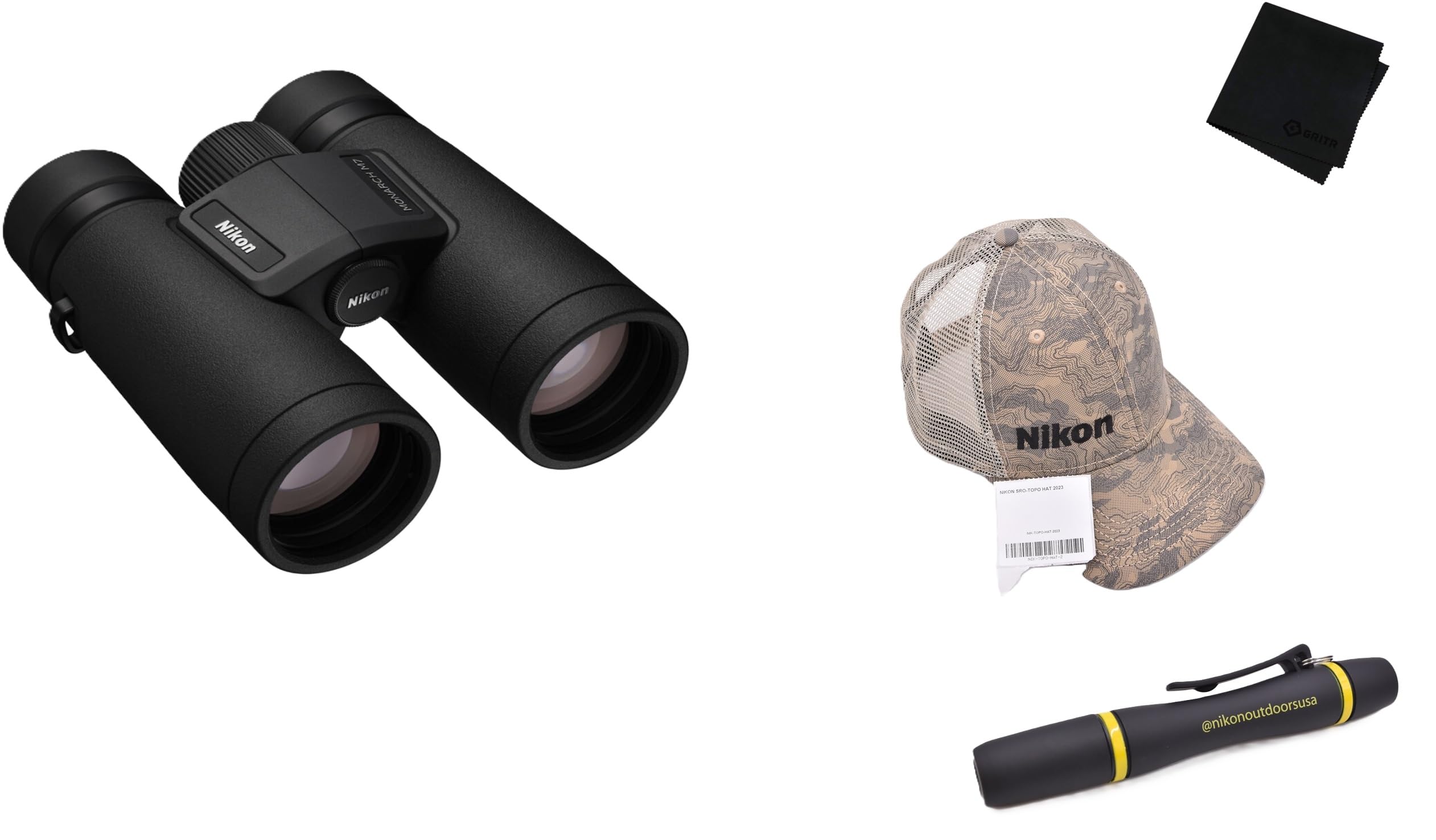 Amazon | NIKON Monarch M7 10x42 双眼鏡キット | コンパクト防水曇り 