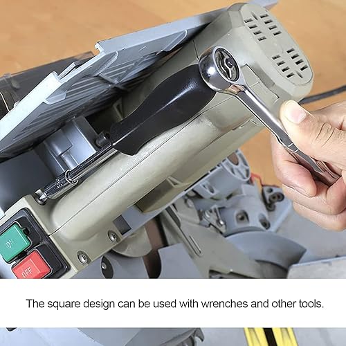 Miniatura 7 de Manija de accionamiento de zócalo, 2 unidades, manijas de enchufe de 14 pulgadas para mantenimiento de reparación, destornilladores de accionamiento