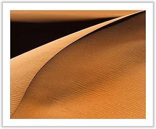 Monem Art Desert Sand Dune Landscape Photography Print - Minimalist Desert Landscape Art Poster - Wall Decor for Living Room, Bedroom or Office - 16x20 ROLLED CANVAS Wall Art by Jure Kravanja