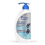 Head & Shoulders Deep Cleanse Anti Dandruff Shampoo with Oxygenated Charcoal, Fights Oily & Sticky Dandruff, Upto 100% Dandruff Protection, 650 ml