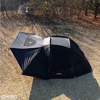 Amazon | WIWO ウィーオ ブラックシェルターテント Lサイズ 韓国