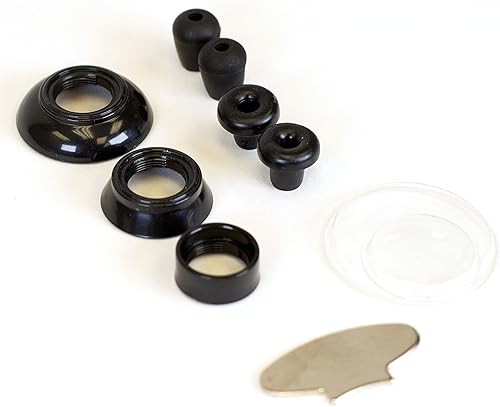 Miniatura 4 de Primacare DS-9295-BK - Estetoscopio Sprague Rappaport de 30 pulgadas para médicos, enfermeras y estudiantes de medicina, kit de cardiología de doble