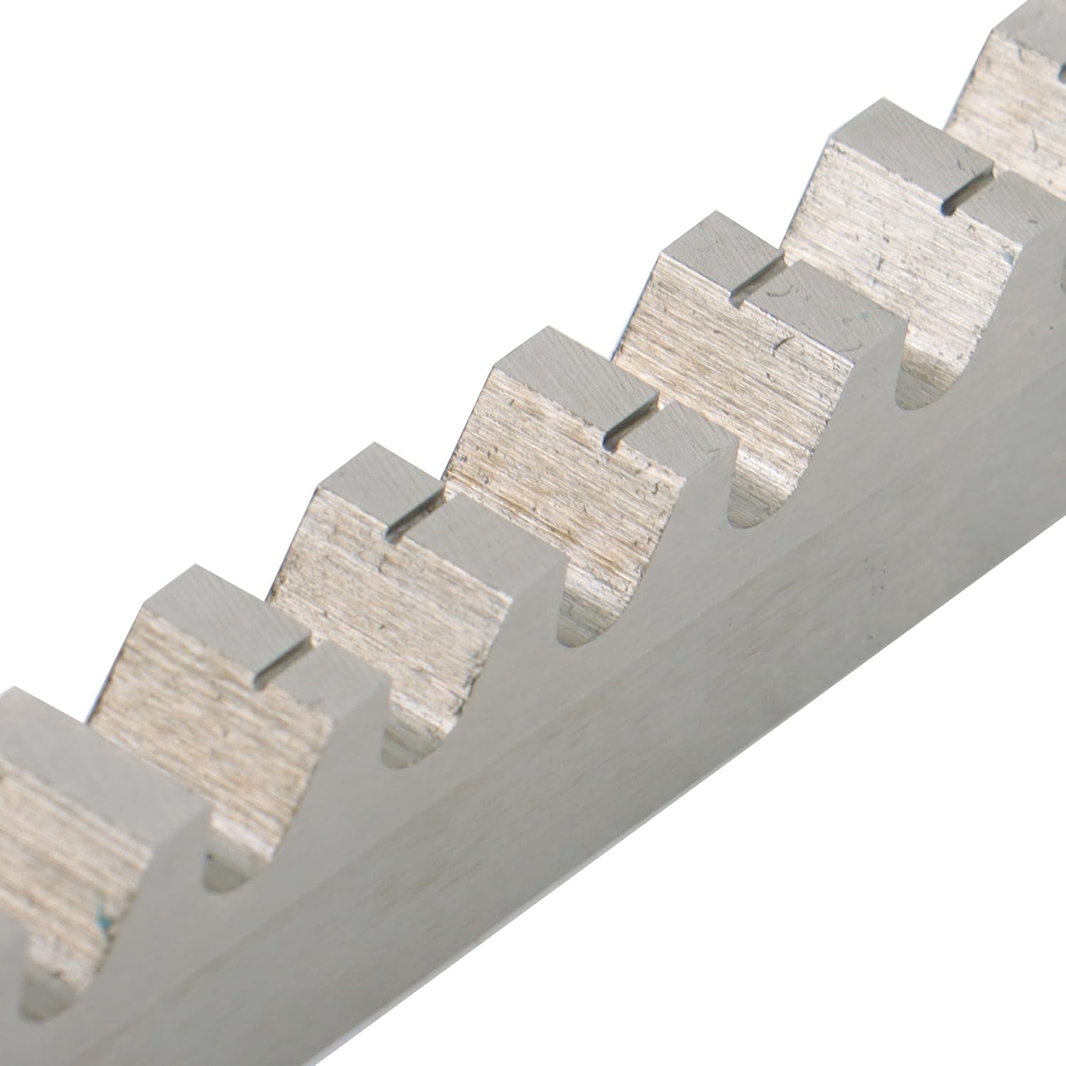3/8" C Standard HSS Keyway Broach 3/8 X 11-3/4 Inch Push Type Keyway Cutting Tool with Shims for Metalworking, Machinery Repair, Lathe and Milling Operations