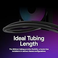 Vista 8 de Cooler Master 240 Elite - Enfriador líquido para CPU, bomba de doble cámara, iluminación aRGB personalizable, sin mantenimiento, AMD Ryzen 7 AM5 4