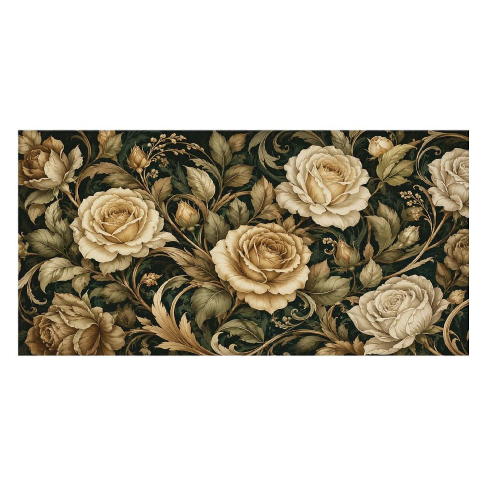 Anceky Floral Rose Oversized Beach Towel Quick Dry Sand Free Microfiber Travel Towel Lightweight Multi Purpose Beach Blanket Pool Gym Bath Towel 63x31 in