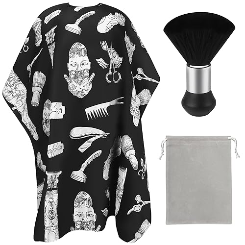 Capa de peluquería profesional para corte de pelo para hombres, capa impermeable para salón, accesorios de corte de pelo