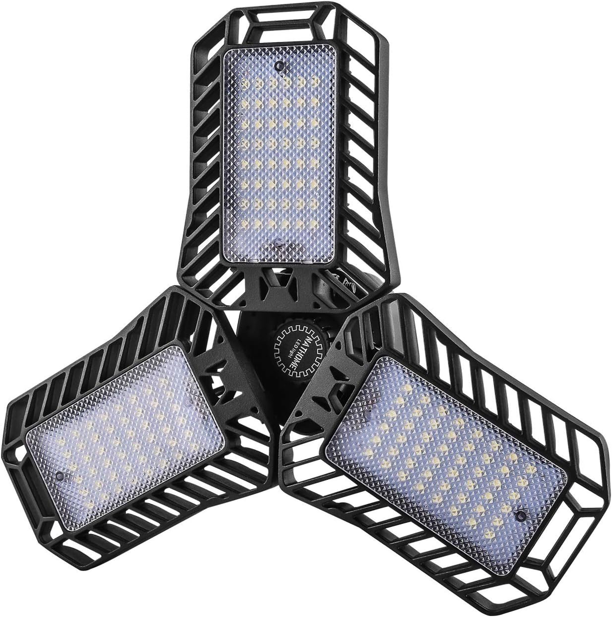 NATHOME garage lights,60W Garage Lighting/144 LEDs 7000LM/E26 daylight