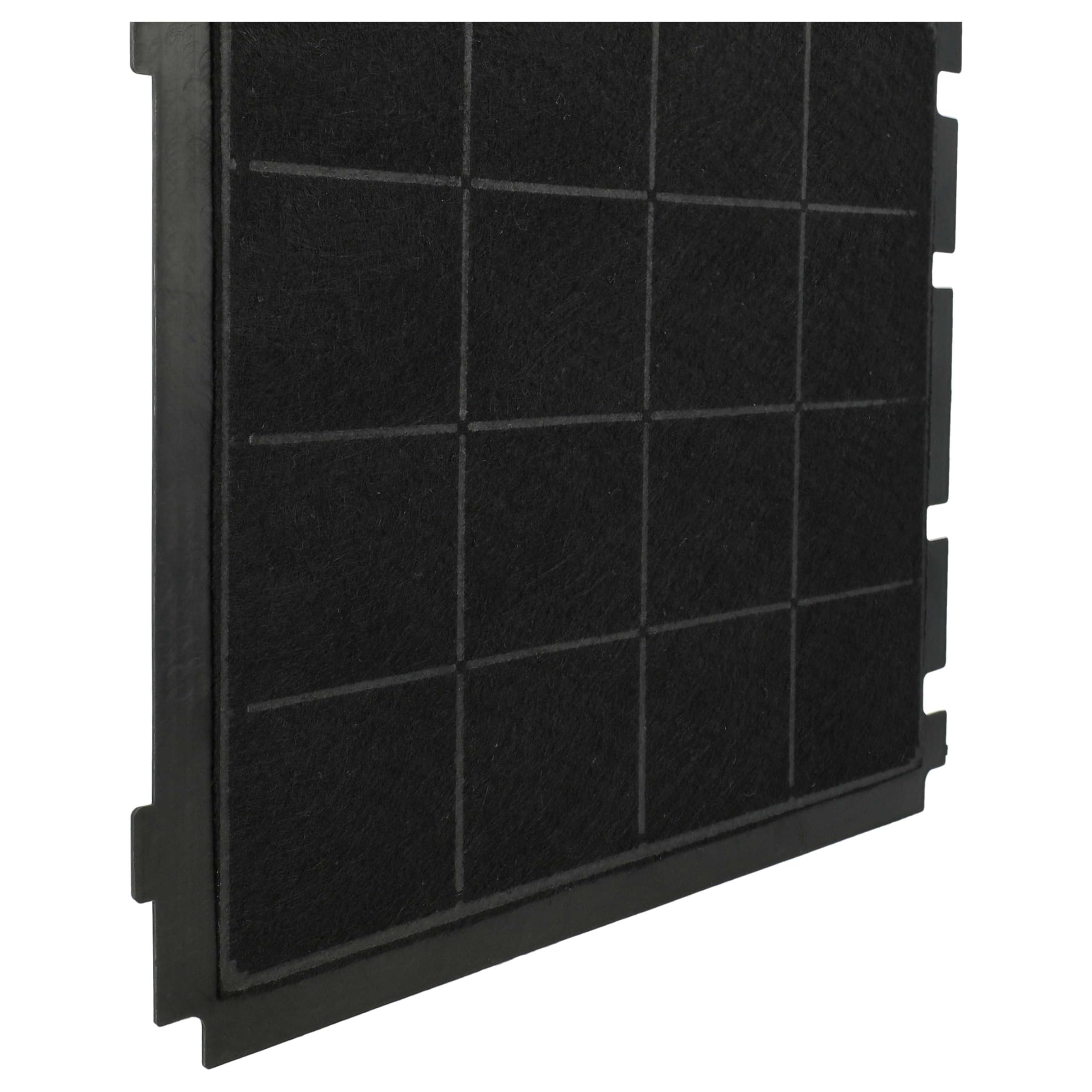 vhbw 4x filtro de carbón activado reemplaza Airforce AFFCA267, AFCFCA267 para campanas cocina