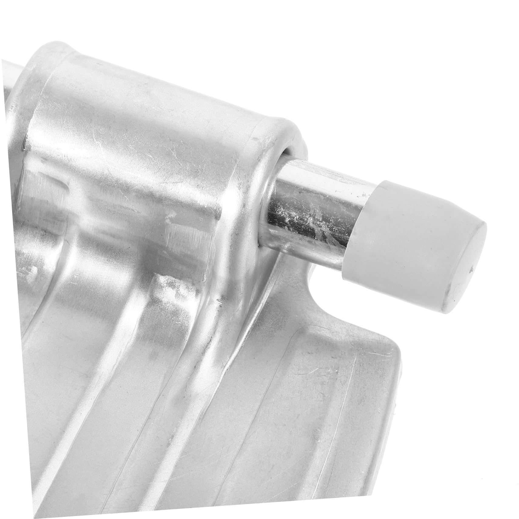 GARVALON Reposapiés para Silla de Ruedas, Repuesto de Metal Ligero y Plegable, para Usuarios de Movilidad Reducida