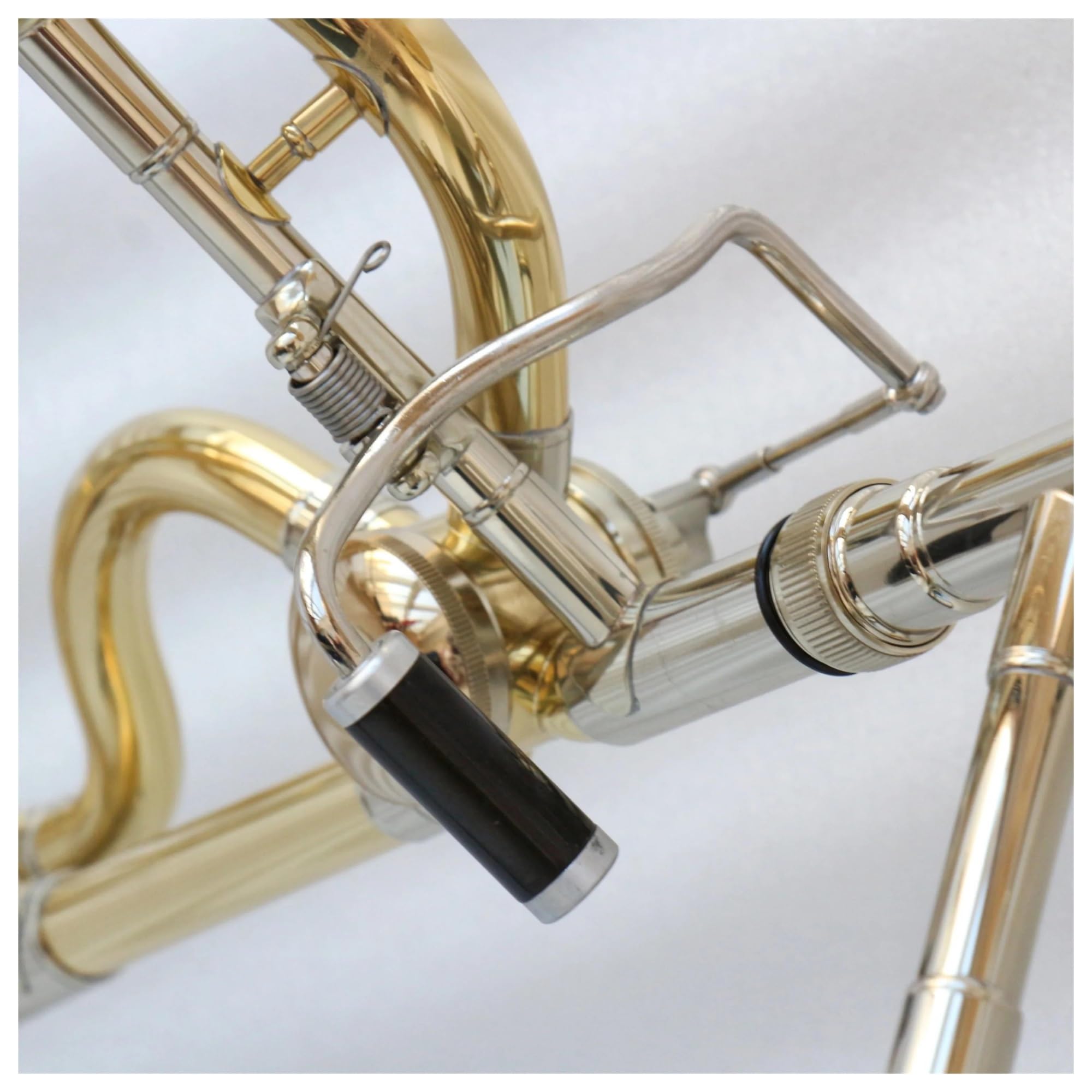 Trombones Instrumentos musicales Trombón Tenor Profesional Mejorado Instrumento B Plano, Cuerpo De Latón Laca Dorada Trombón Chino