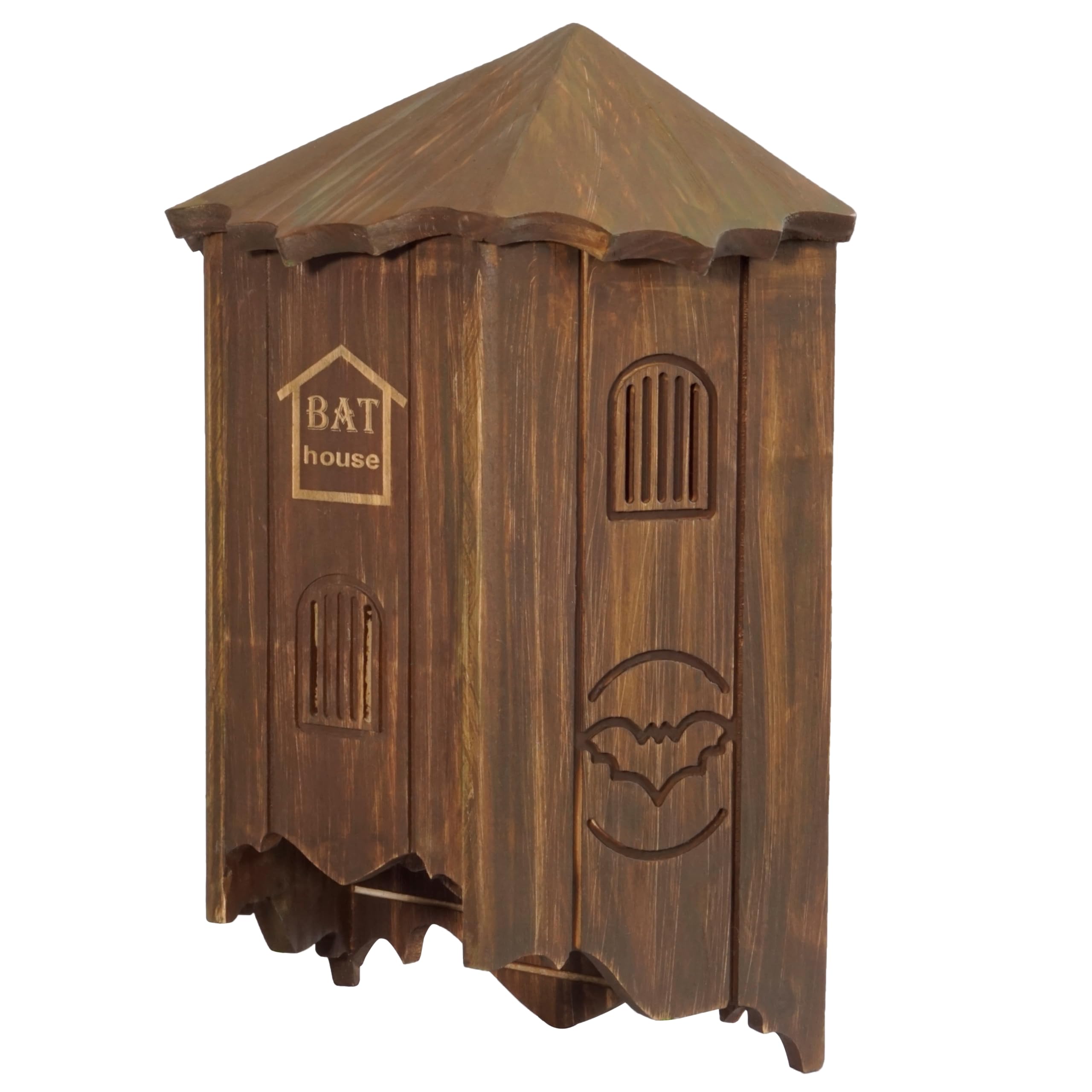 Rustic Bat House Designs Bat House W/Canadian Flag – P&S Country