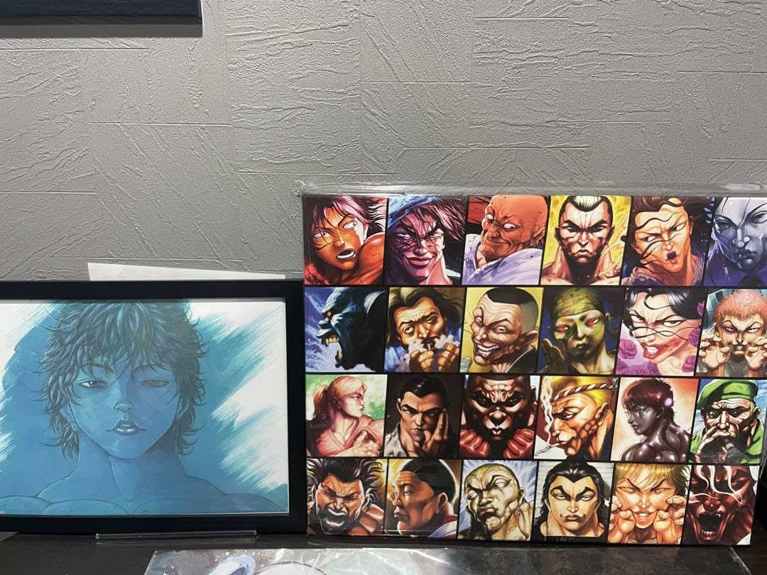 刃牙展 キャラファインボード 複製原画 Amazon.co.jp: 刃牙展