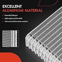 Vista 3 de A-Premium Núcleo del evaporador del A/C compatible con Jeep Grand Cherokee 2002 2003 2004, con placa de prensado