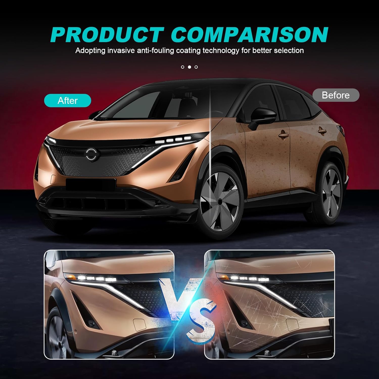 for 2023-2024 Nissan Ariya Precut Paint Protective Film 8.5 Mil TPU PPF Clear Car HD Scratch Exterior Accessories (Full Body)