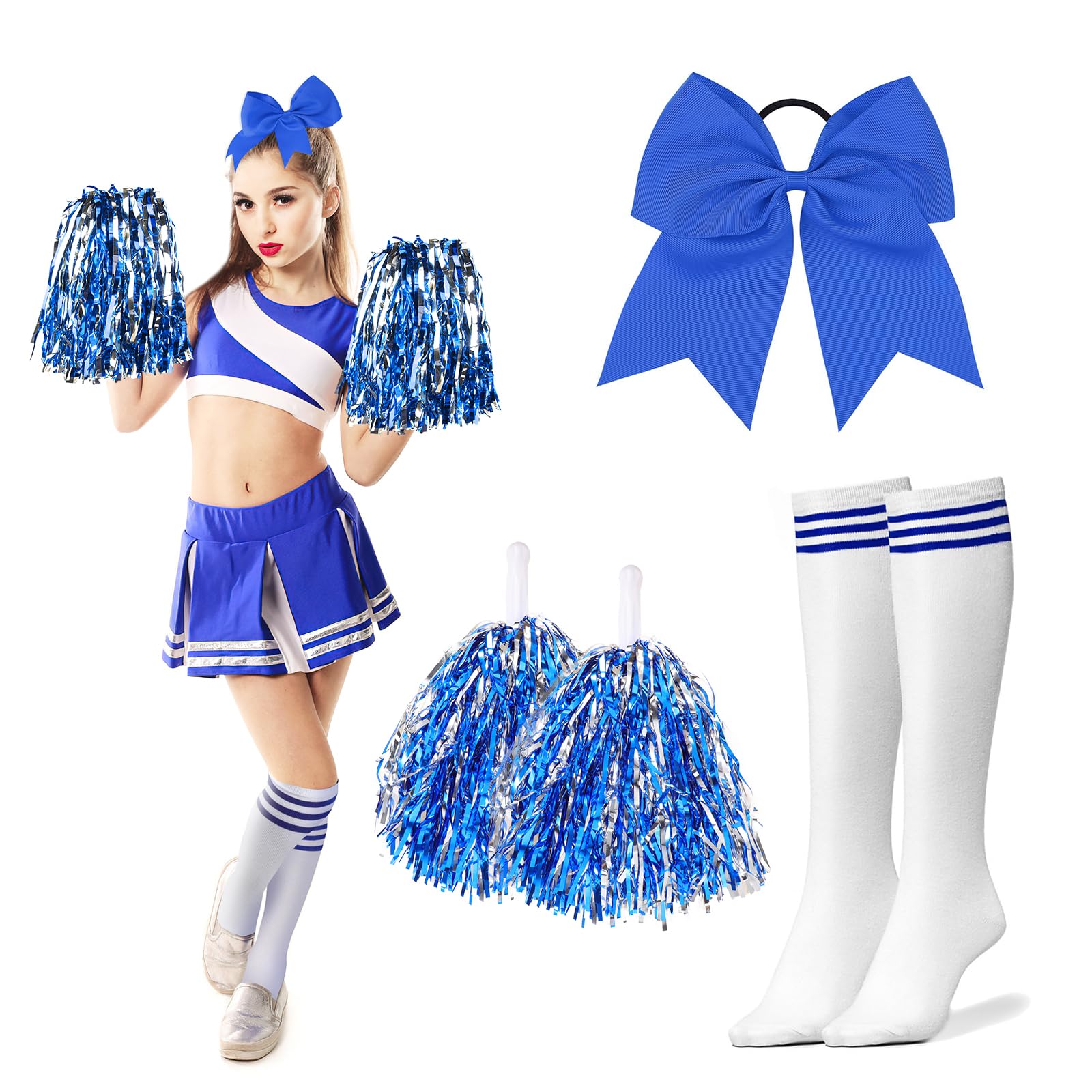 Pom Pom Costumi Da Cheerleader Pom Pom Vestito Carnevale