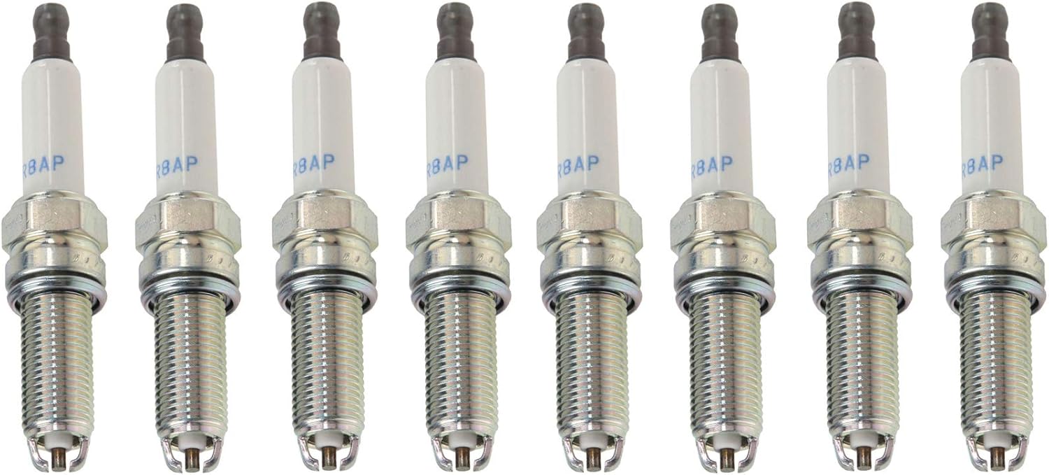 NGK Set of 8 Laser Platinum Spark Plugs For BMW E90 E92 E93