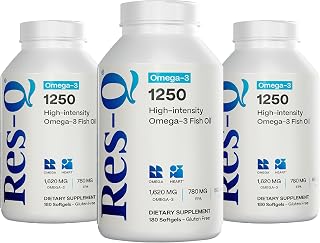Res-Q 1250 Omega-3 Fish Oil Capsules 3-Pack