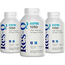 Res-Q 1250 Omega-3 Fish Oil Capsules 3-Pack