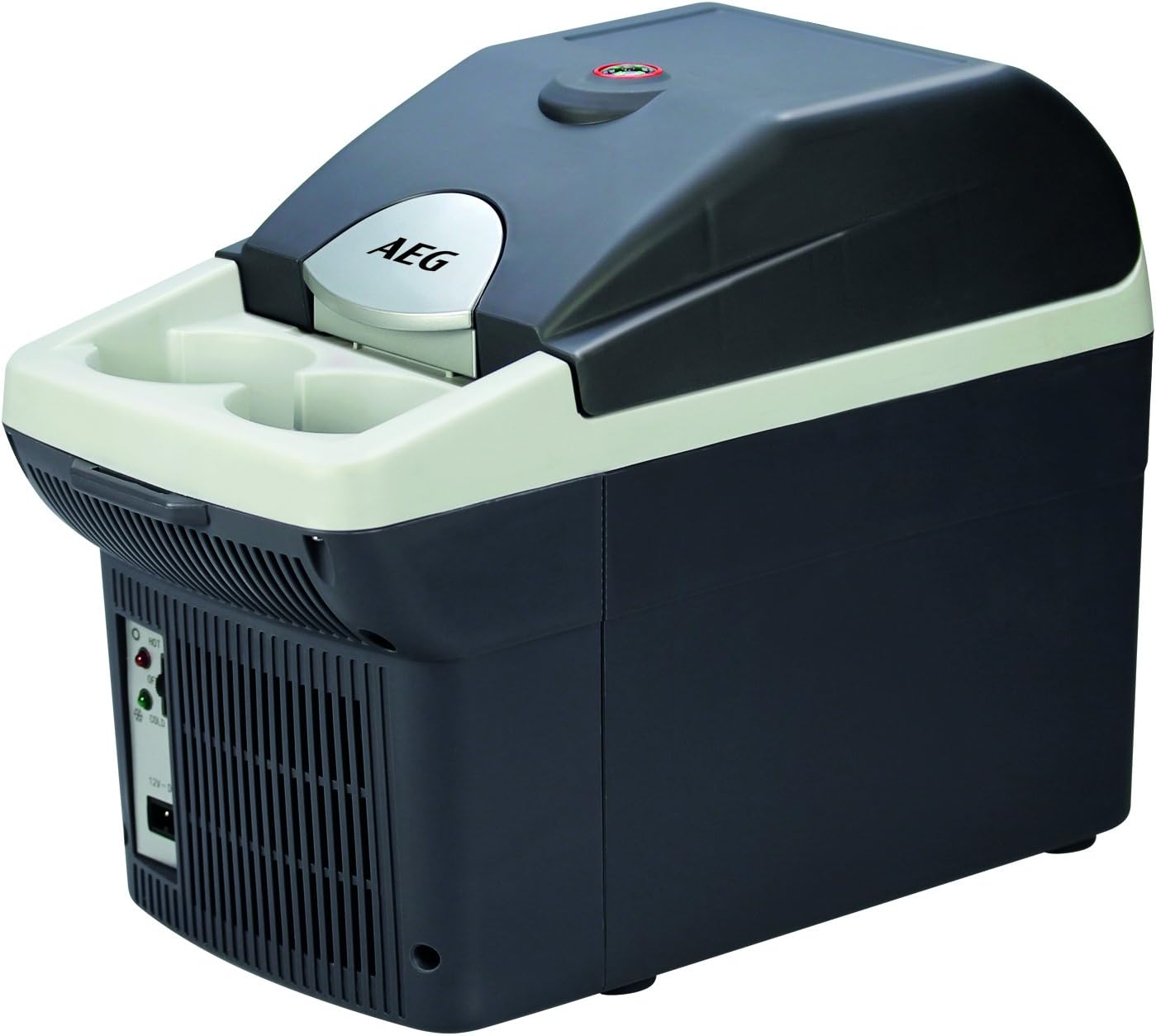 AEG Automotive 97253 On-board bar BK 6, thermoelectric cooler and heat box, 6 liters, 12 V and 230 V