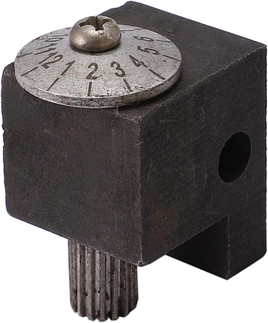 CJ0618 Metric Thread Dial Indicator/Metal Thread Cutting Dial, Black