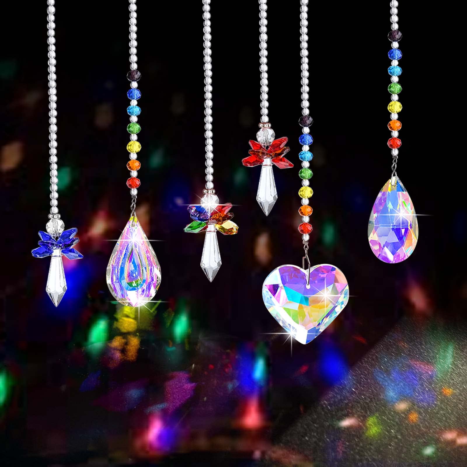 Dinghaole Attrape-Soleils en Cristal, Attrape Soleil, Clear Crystal