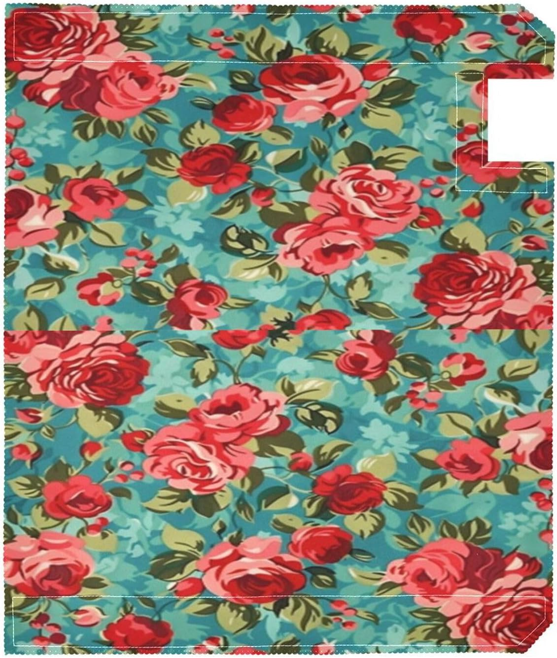Kcldeci Red Green Rose Magnetic Mailbox Cover Mailbox Cover Magnetic Mailbox Wraps Post Letter Box Cover Garden Standard Size 18 X 21 inch