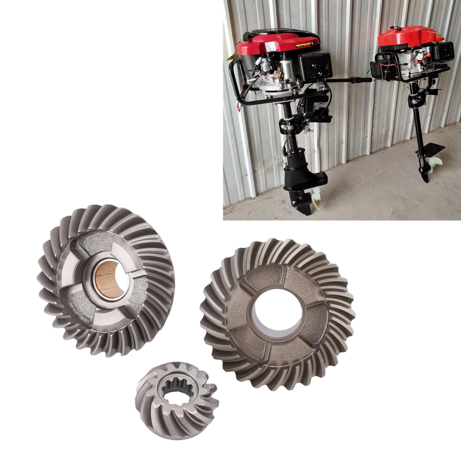 Akozon Kit Retromarcia Fuoribordo 66E7-45560-01 63V-45551-00 6E7-45571-00 per Parti del Motore a Motore per Barche 4 Tempi