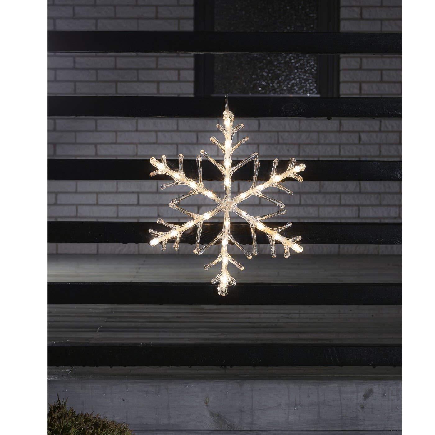 Decorazione LED Renna Per Finestra Konstsmide - 50 Luci Bianco Caldo 230V - Foto 5