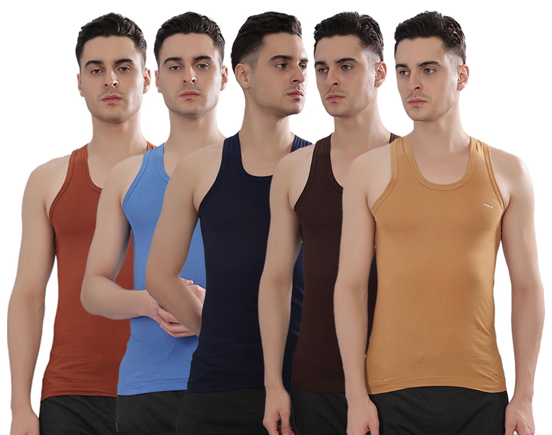 dollar bigboss Men's Solid Regular Fit Vest-picture-42