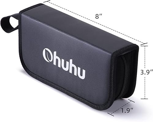 Miniatura 7 de Ohuhu - Kit de reparación de reloj 174 piezas kit de herramientas de repuesto de batería de reloj herramienta de eliminación de eslabones de reloj