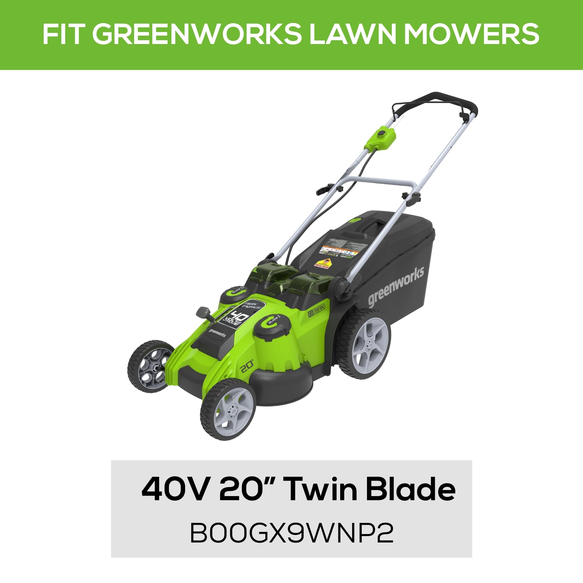 Image secondaire de Lame de Rechange Greenworks pour Tondeuse à Gazon 25,4 cm