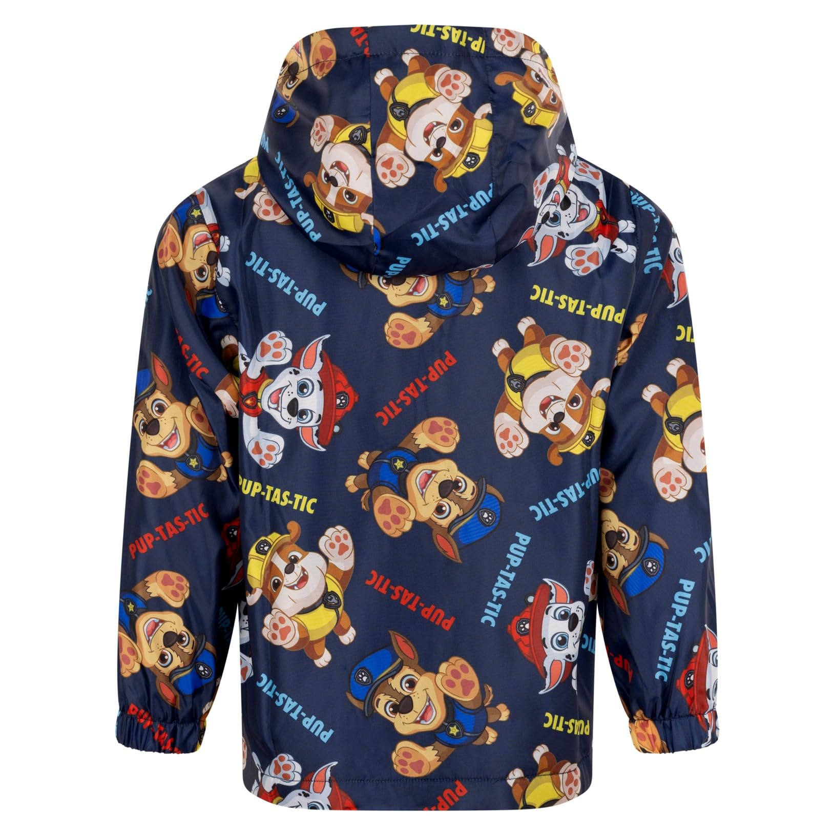 Paw Patrol / La Pat' Patrouille Imperméable avec capuche, veste doublée polaire isolante, Dark Blue, Bleu