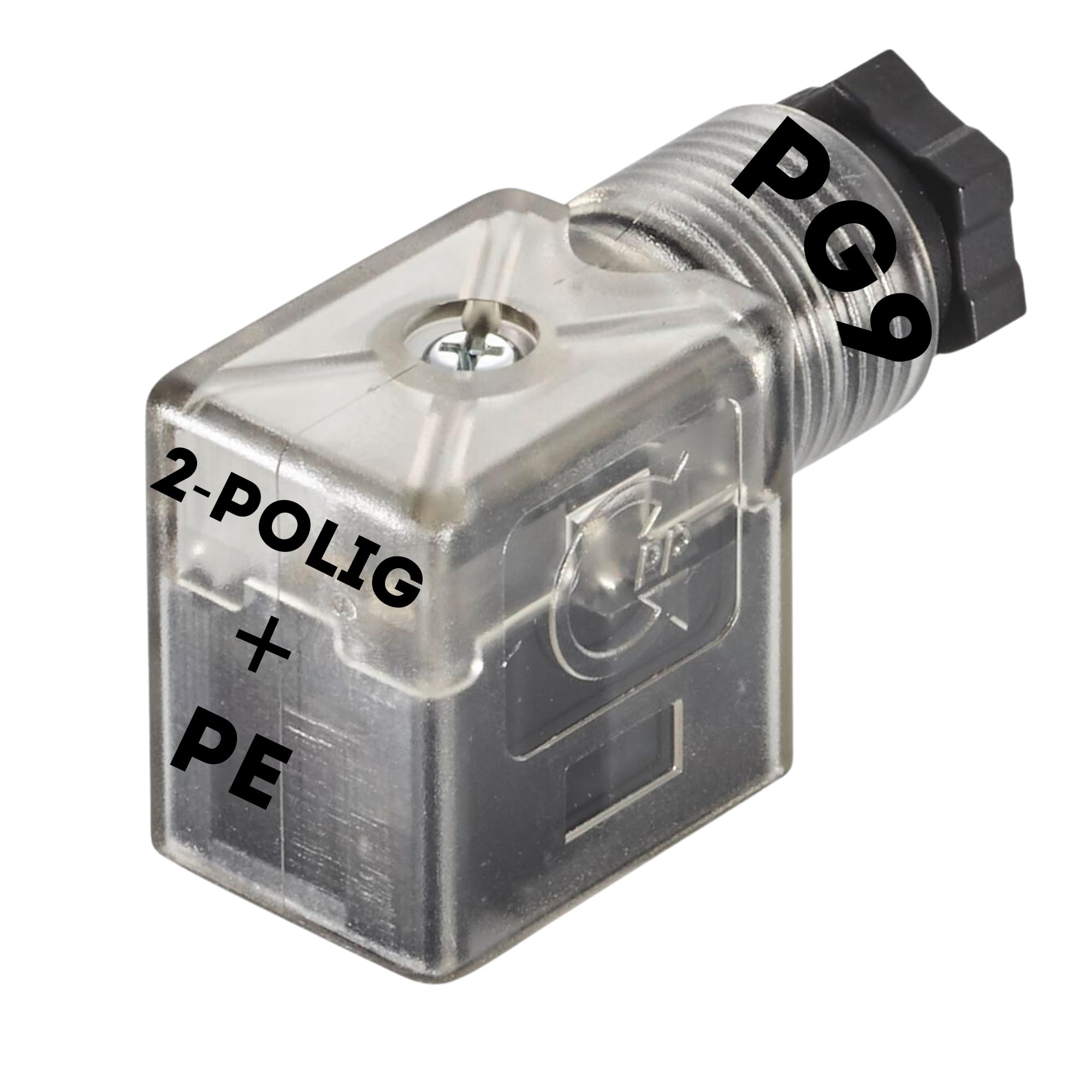 Kalitec 5 connettori per valvola a forma A, colore nero, 3 pin, superficie di contatto 27 x 27