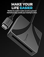 Vista 2 de SABRENT Lector de tarjetas USB tipo C CFast 2.0 [CR-CF20]