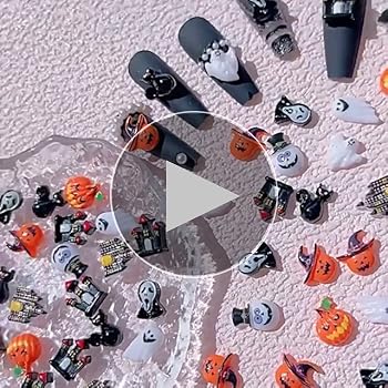 Amazon | ネイルパーツ ハロウィン 100個セット 3D 立体 おばけ