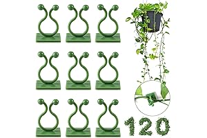 120-Piece Self-Adhesive Climbing Wall Fixture Clips for Invisible Support of Indoor Climbing Plants