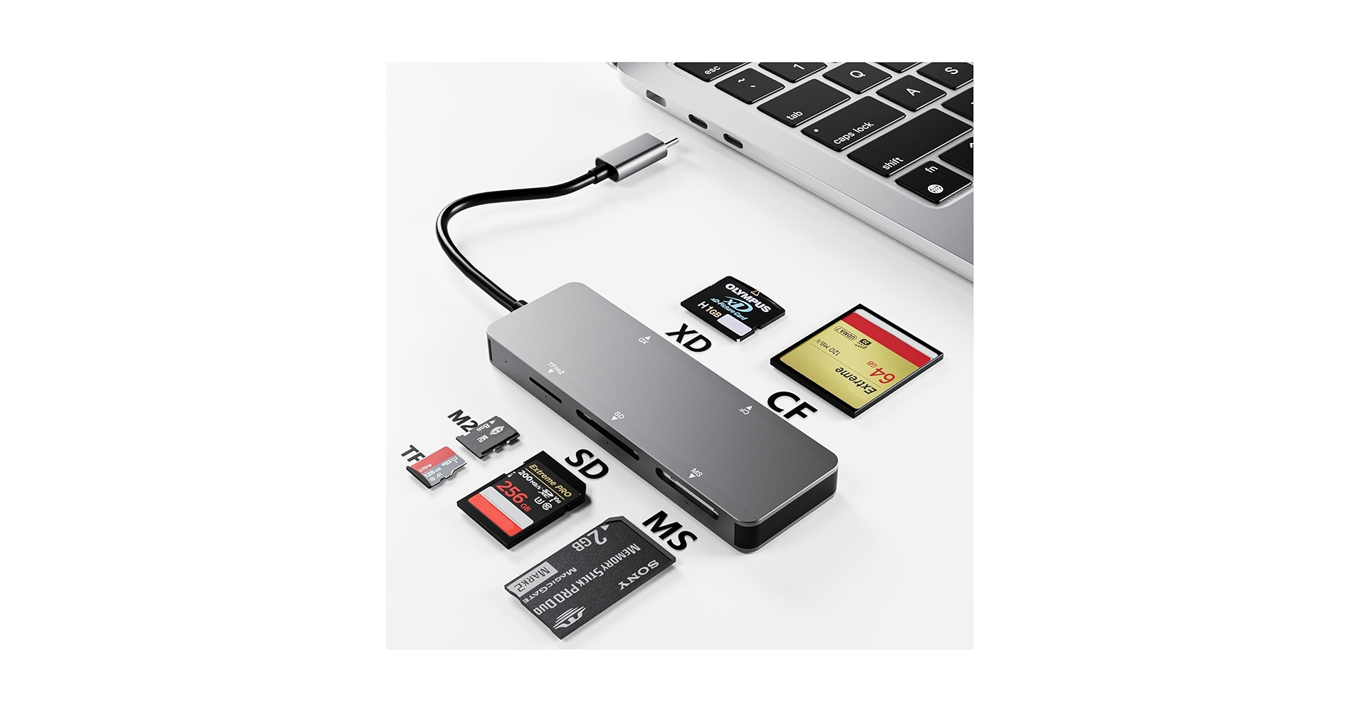 Amazon.com: USB-C XD Picture Card Reader, 5Gbps 6-in-1 High
