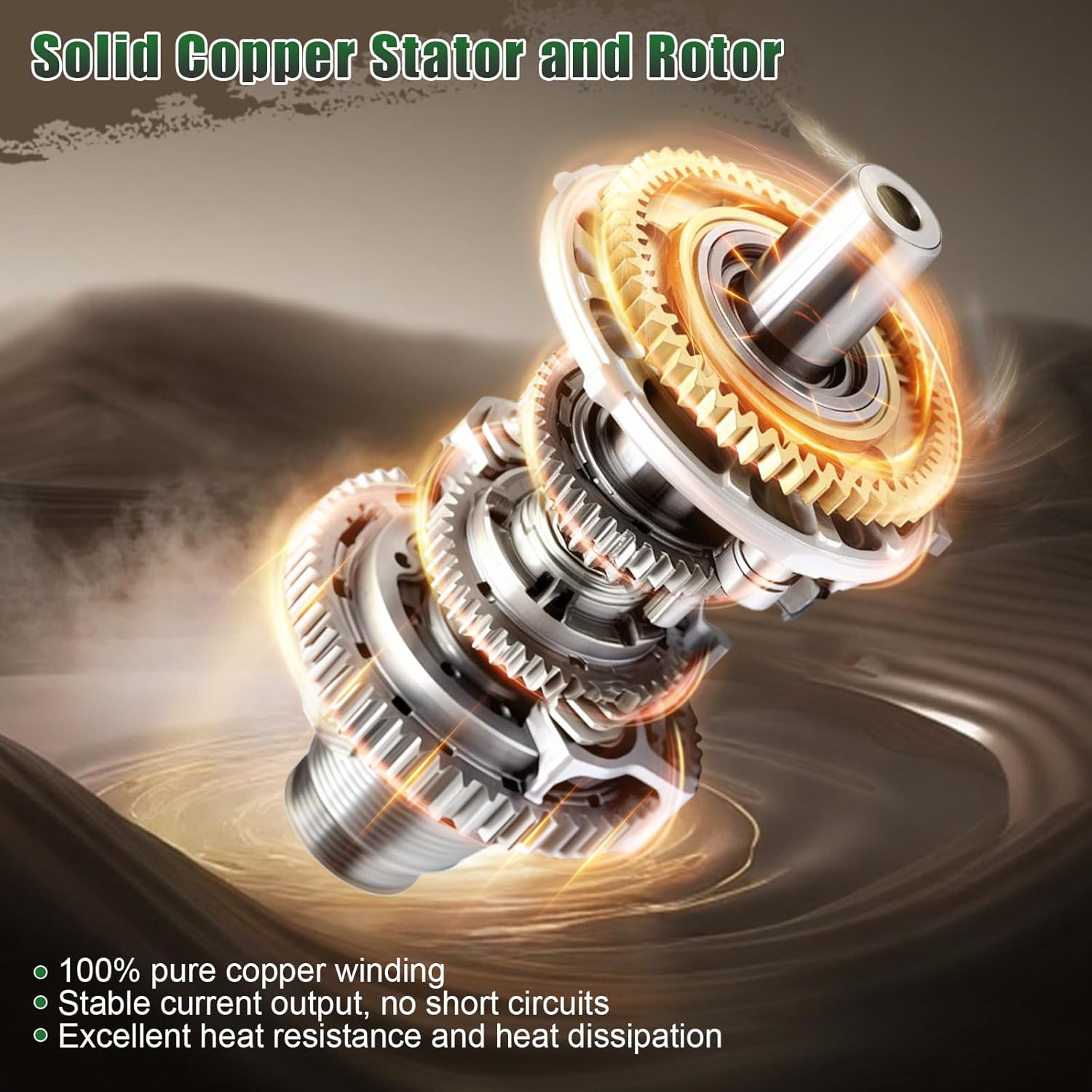 Alternator 11137 Compatible with Lexus ES350 07-18, for RX350 07-09, for Toyota Avalon 05-18, for Highlander 08-13, for Venza 09-15 V6 3.5L Automotive Alternators Replacement 270600P150