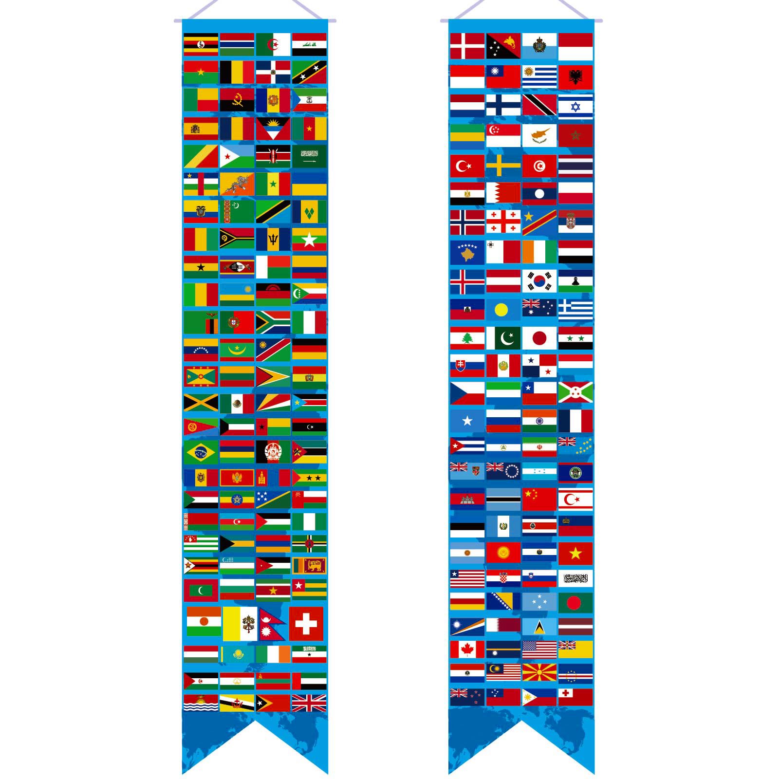 61 In Over 200 International Flag Banner World Flag Banner Welcome Sign for Classroom Decorations Multicultural Around The World Back to School Decorations Country flags Soccer Birthday Party Decor