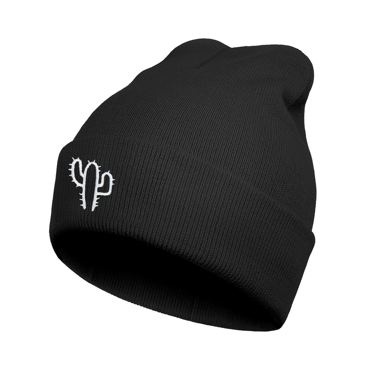 Embroidered Beanie Hat Winter Cap Unisex Acrylic Knit Cozy Retro Style NY Embroidered Beanie: Acrylic Knit Winter Hat - Etsy main image 2