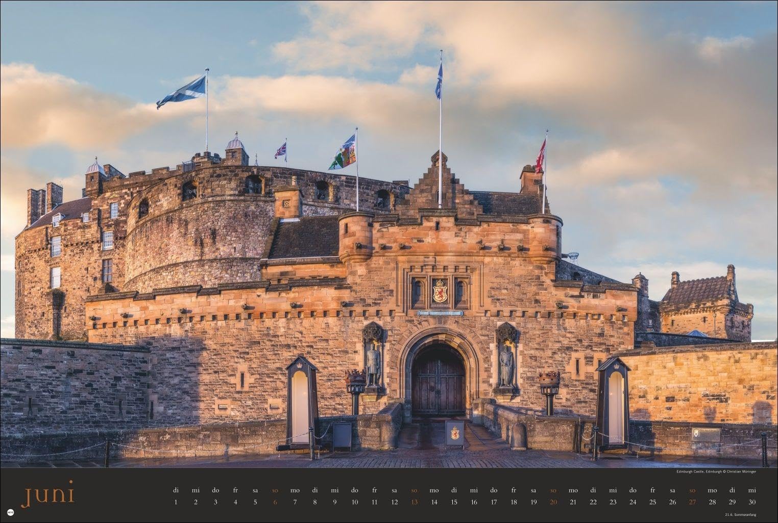 Land of Legends Kalender 2027 - Schottlands Burgen und Schlösser: Ein Wandkalender im Großformat, der Schottland in seiner wilden Schönheit zeigt. ... voll wild-romantischer Burgen und Schlösser.