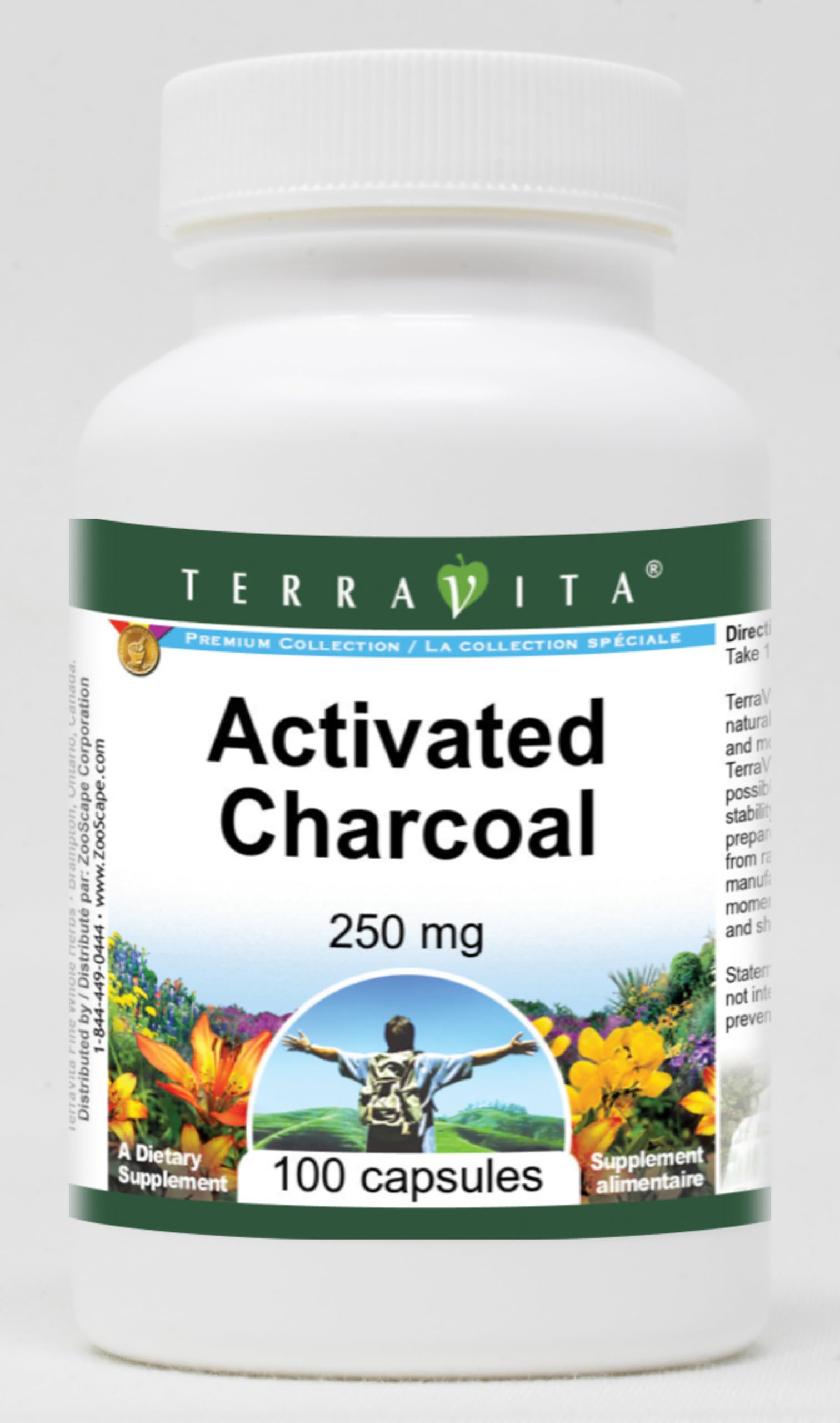 Amazon.com: Activated Charcoal - 250 mg (100 Capsules, ZIN: 513869