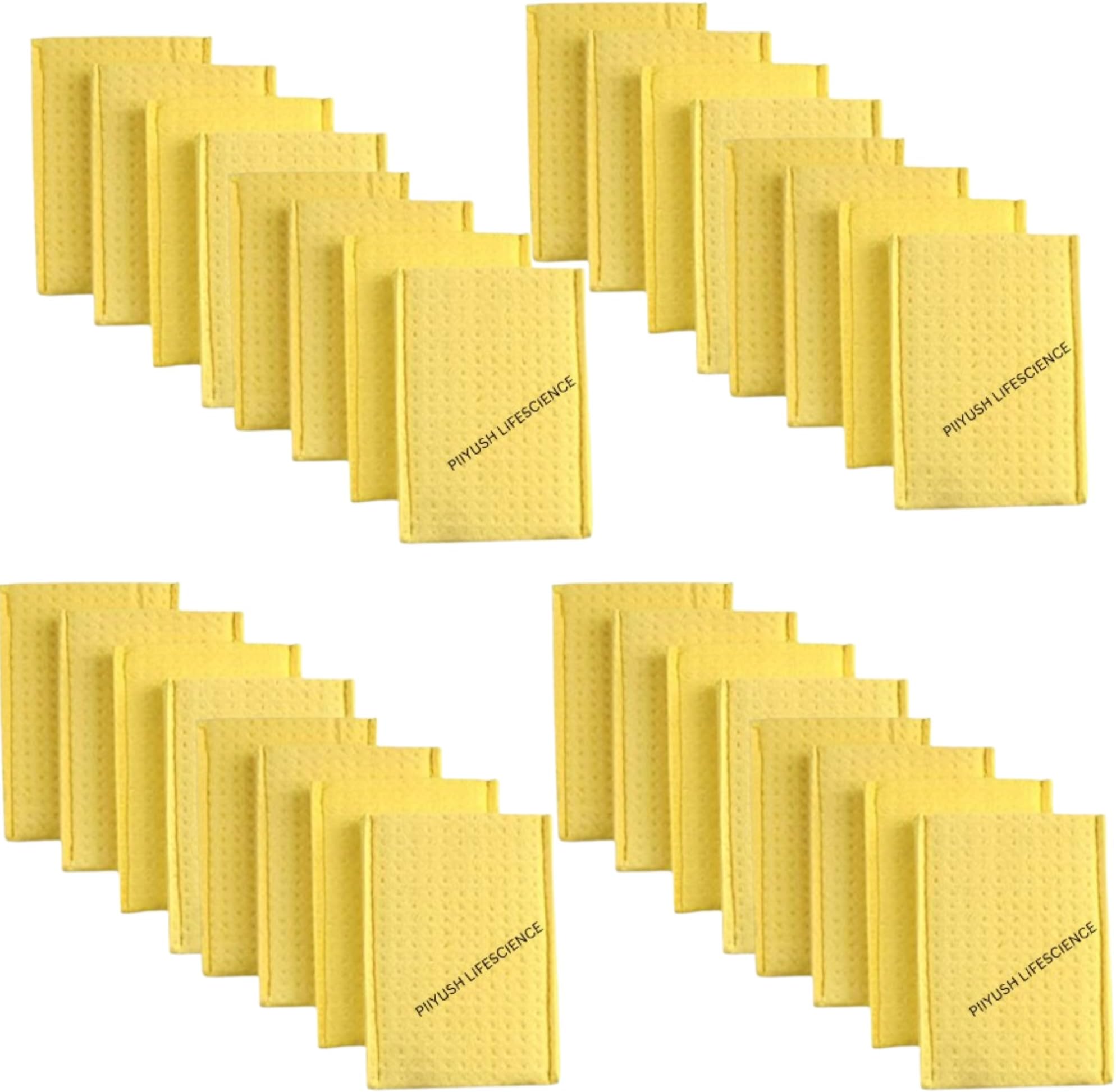 Sponge Cover for Carbon Electrode for Electrotherapy Device 7cm x 8cm, Set of (32)