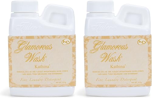 Tyler Glamorous Wash - Detergente fino para ropa de 4 onzas, paquete de 2, Kathina