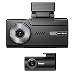 CP PLUS CP-F83B True 4K 2160P UHD Dual Channel Dash Cam, ADAS, in-Built GPS & Touch Screen, Time Lapse, G Sensor, Night Vision, Wide Angle View, Supports Upto 1TB | CP-F83B