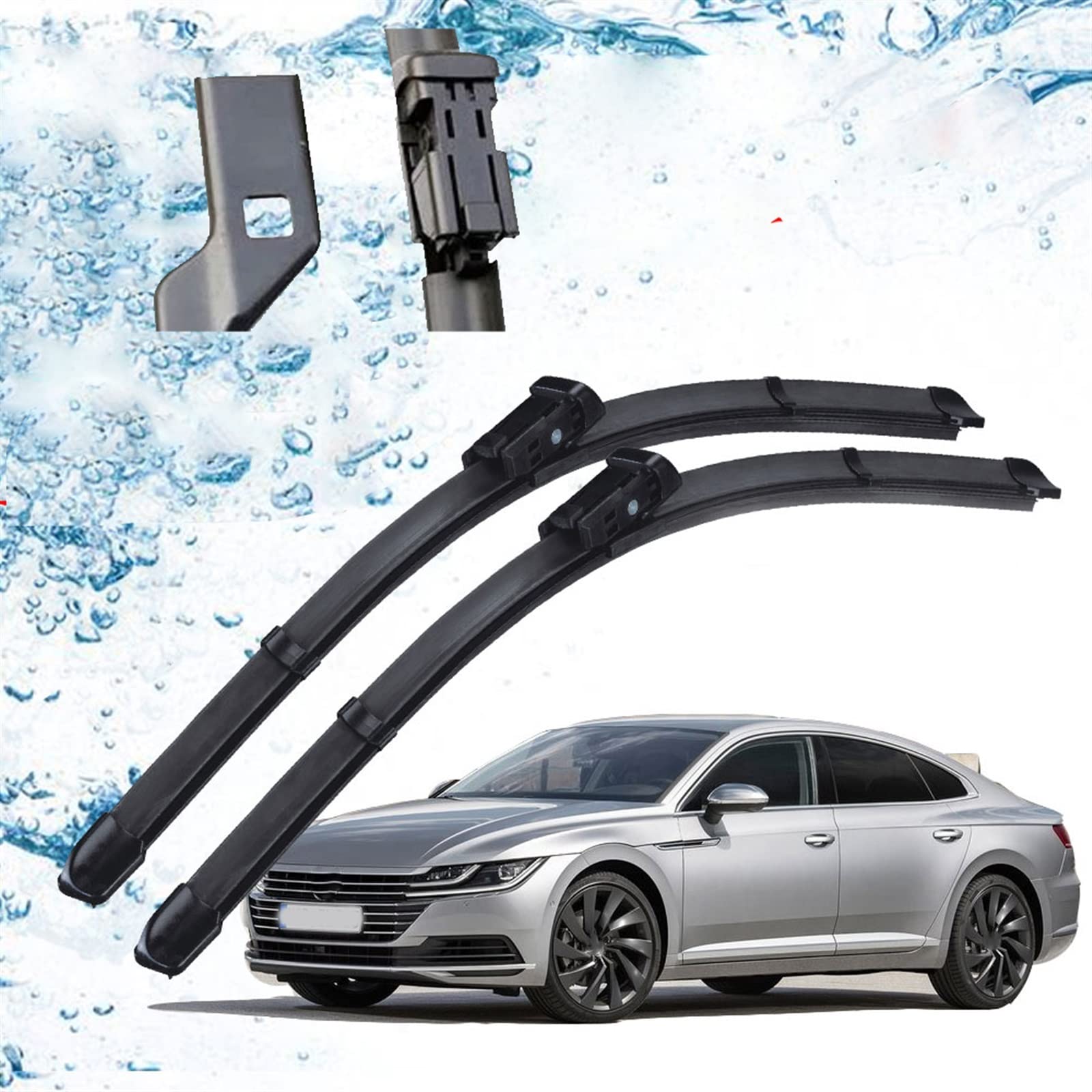 Balais d'essuie-glace VW Arteon résistant au bruit et traces 2017-2020